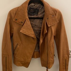 Aritzia x Mackage leather jacket
